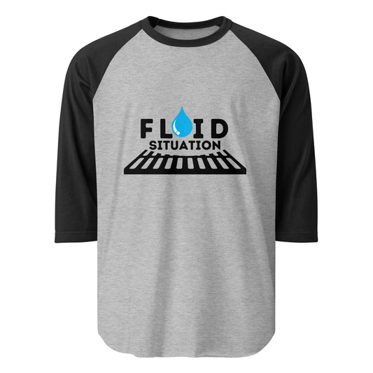 Fluid Situation - 3/4 sleeve raglan shirt