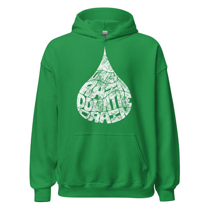 Only Rain Down the Drain (white) - Unisex Hoodie