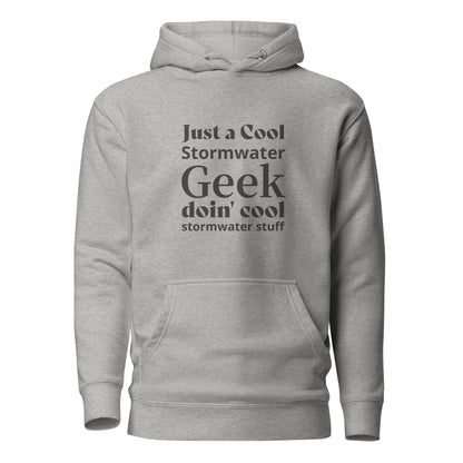 Cool Stormwater Geek (dark font) - Unisex Hoodie